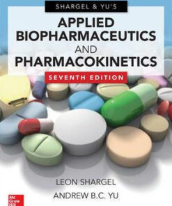 Applied Biopharmaceutics & Pharmacokinetics 7th Edition by Shargel