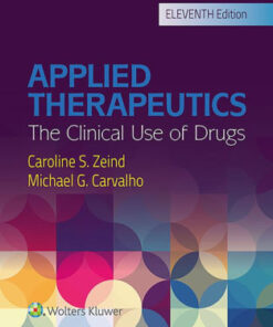 Applied Therapeutics 11th Edition by Caroline S Zeind