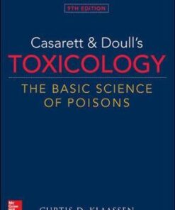 Casarett & Doull's Toxicology 9th Edition By Curtis D. Klaassen
