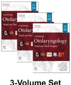 Cummings Otolaryngology 3 Volume Set 7th Edition by Paul W. Flint