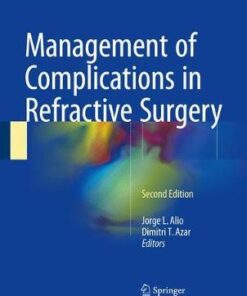 Management of Complications in Refractive Surgery 2nd Ed by Alió