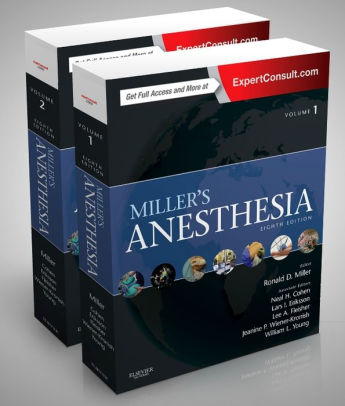 Miller's Anesthesia 2 Volume Set 8th Edition by Miller