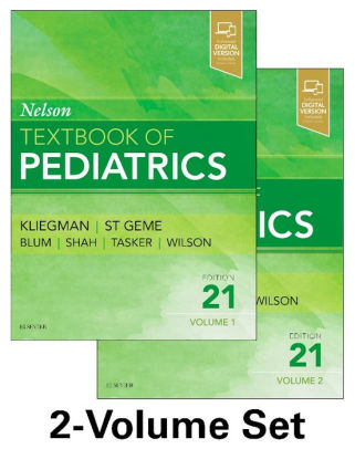 Nelson Textbook of Pediatrics 2 Volume Set 21th Edition by Kliegman