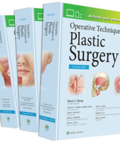 Operative Techniques in Plastic Surgery 3 Volume Set by Kevin C Chung