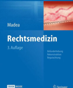 Rechtsmedizin 3rd Edition by Burkhard Madea