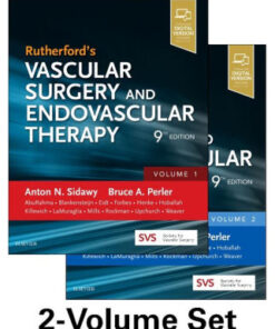 Rutherford's Vascular Surgery 2 VOL Set 9th Edition by Anton N Sidawy