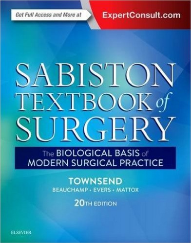 Sabiston Textbook Of Surgery The Biological Basis Of Modern Surgical Practice 20th Ed By Courtney M. Townsend