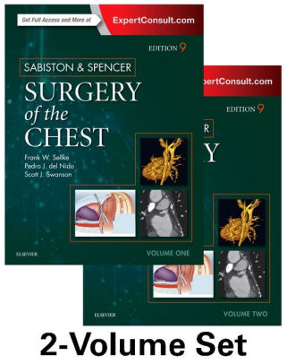 Sabiston and Spencer Surgery of the Chest - 2 Vol Set 9th Ed by Sellke